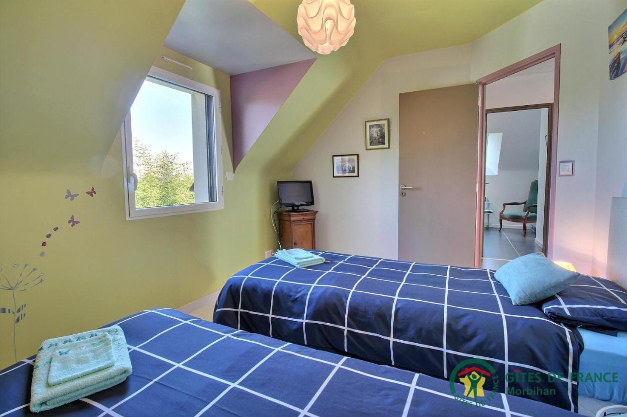 Villa Le Nid Breton Bignan Exteriér fotografie