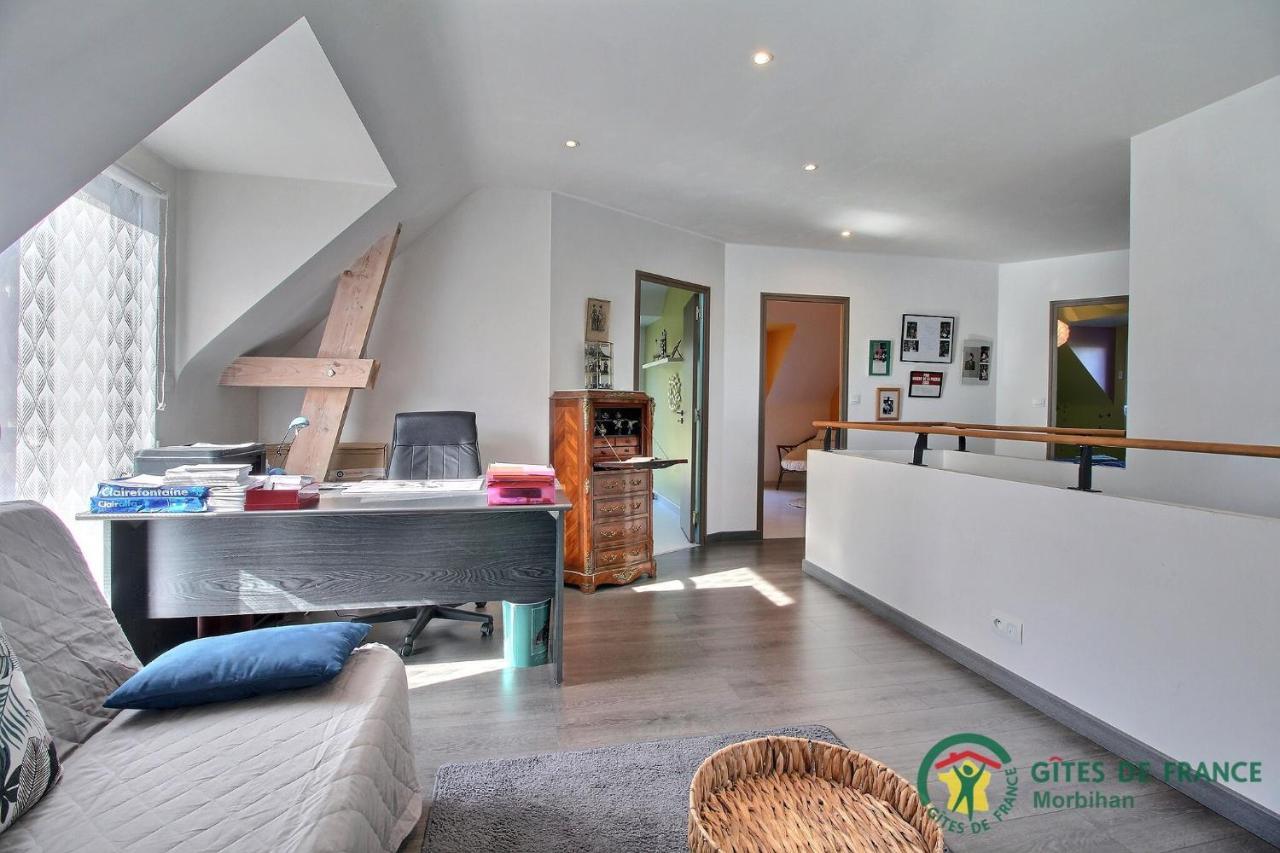 Villa Le Nid Breton Bignan Exteriér fotografie
