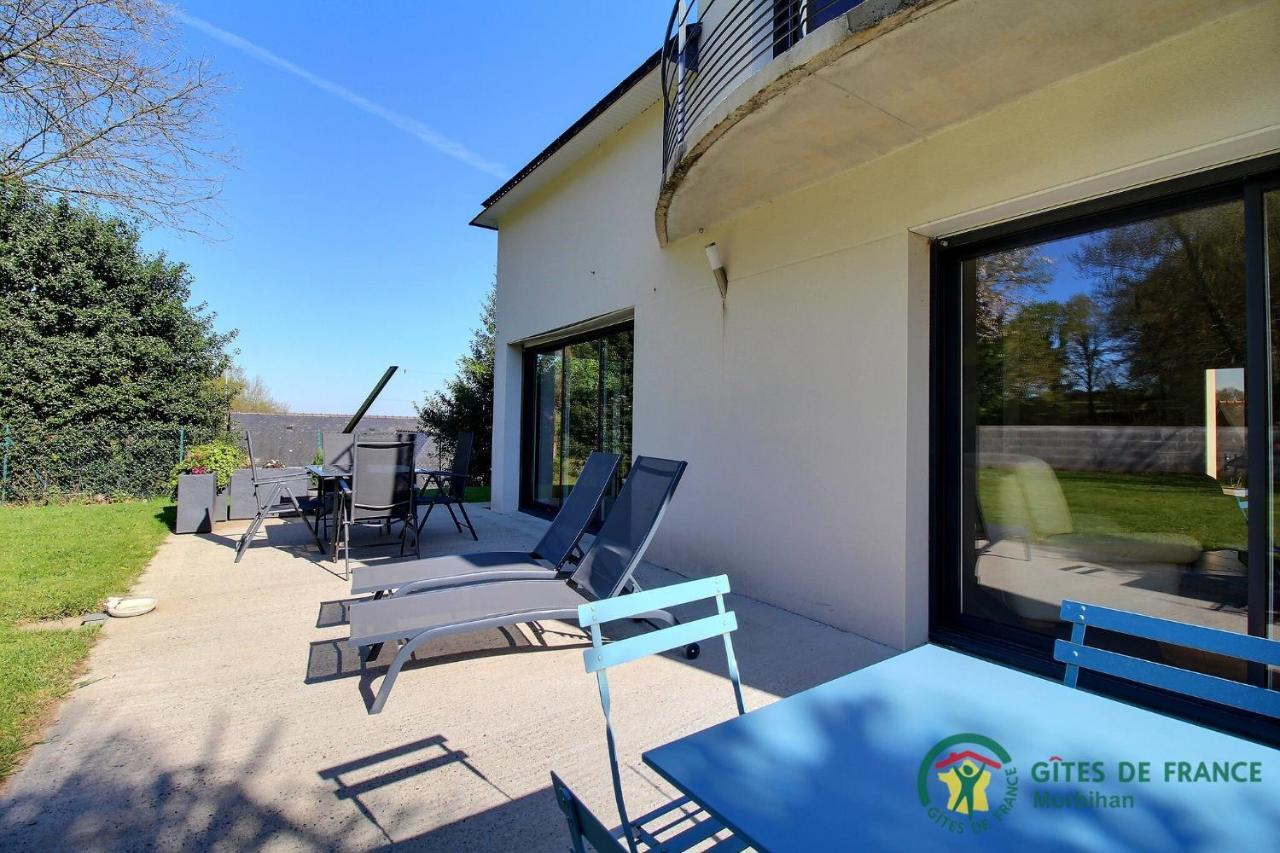 Villa Le Nid Breton Bignan Exteriér fotografie